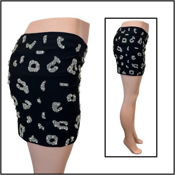 ONE OF A KIND SAMPLE Retrofête KENDALL Mini Skirt SZ L $698 NWOT - Picture 9 of 13